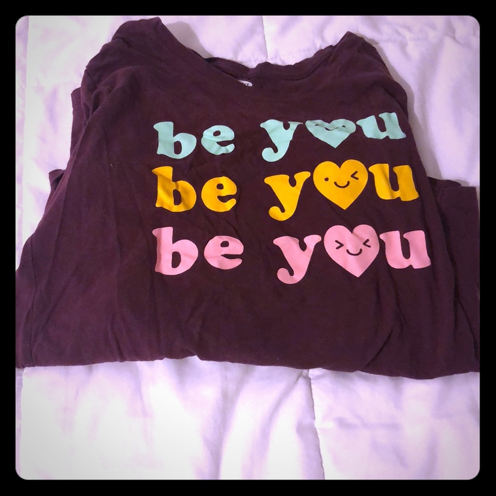 A soft long sleeve top